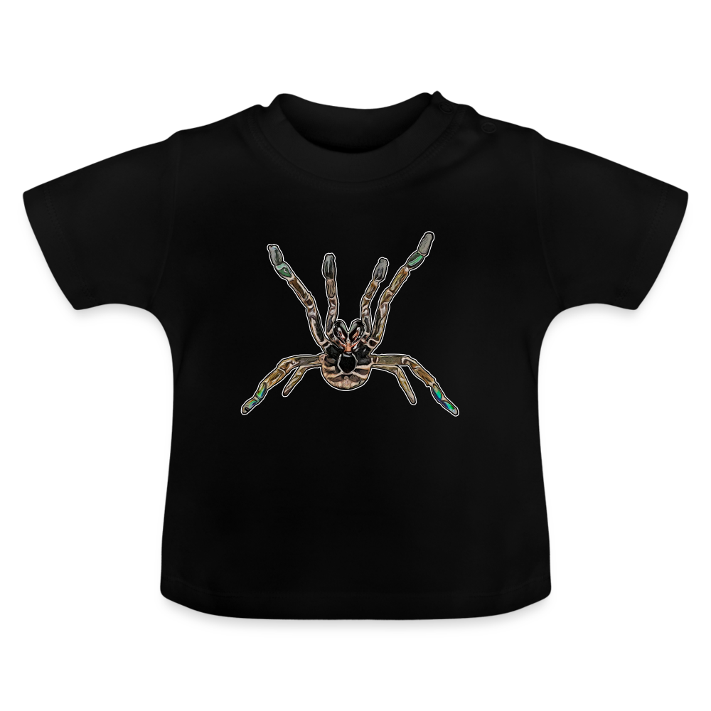 Baby T-Shirt Pterinochilus murinus tcf - Schwarz