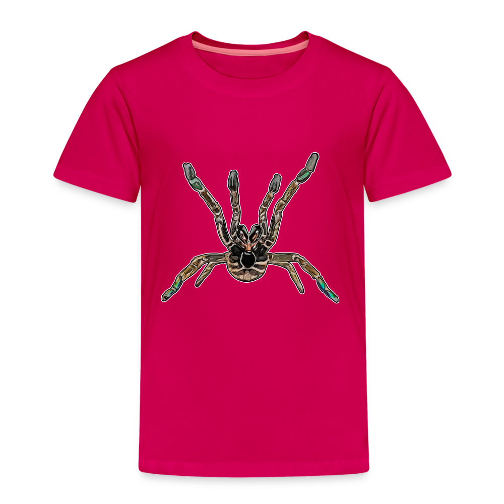 Kinder Basic T-Shirt Pterinochilus murinus tcf - dunkles Pink