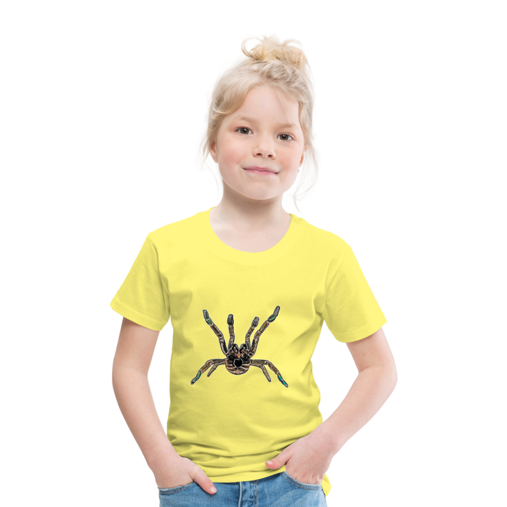 Kinder Basic T-Shirt Pterinochilus murinus tcf - Gelb