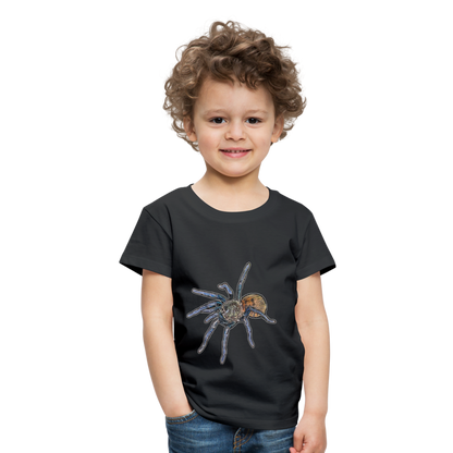 Kinder Basic T-Shirt Chromatopelma cyaneopubescens - Schwarz