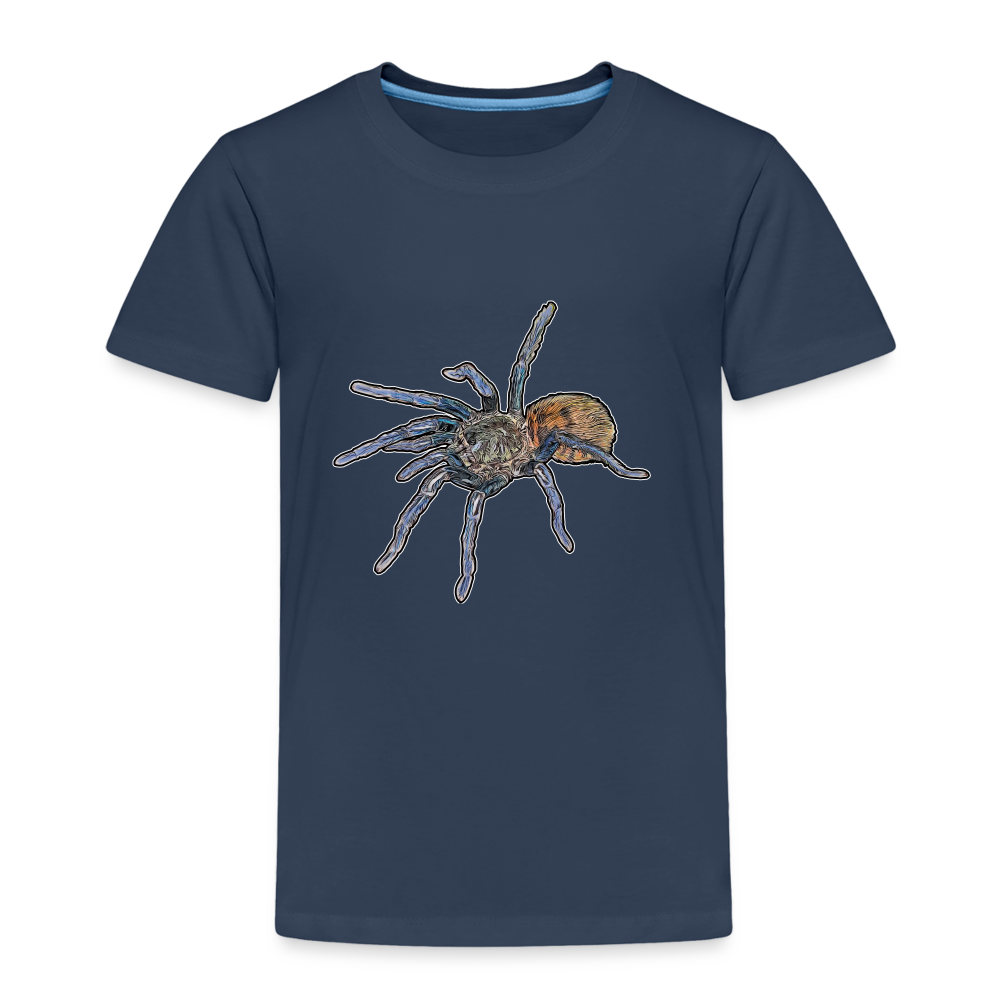 Kinder Basic T-Shirt Chromatopelma cyaneopubescens - Navy