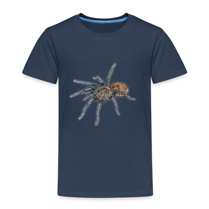 Kinder Basic T-Shirt Chromatopelma cyaneopubescens - Navy