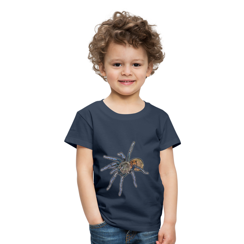 Kinder Basic T-Shirt Chromatopelma cyaneopubescens - Navy