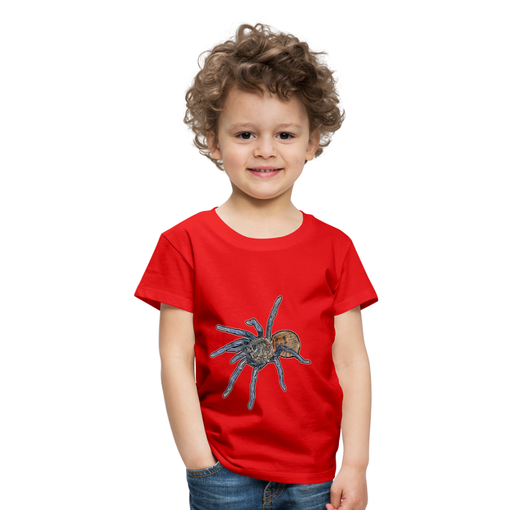 Kinder Basic T-Shirt Chromatopelma cyaneopubescens - Rot