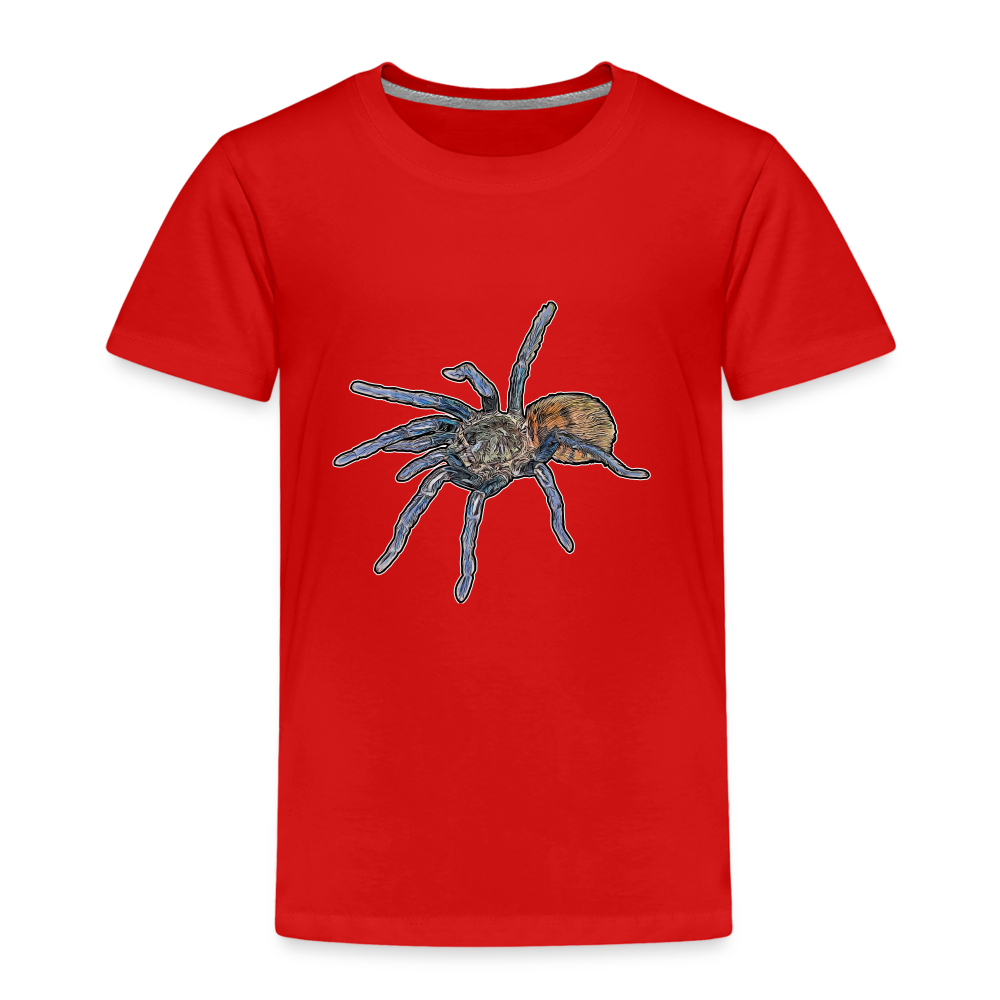 Kinder Basic T-Shirt Chromatopelma cyaneopubescens - Rot