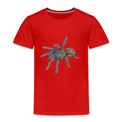 Kinder Basic T-Shirt Chromatopelma cyaneopubescens - Rot