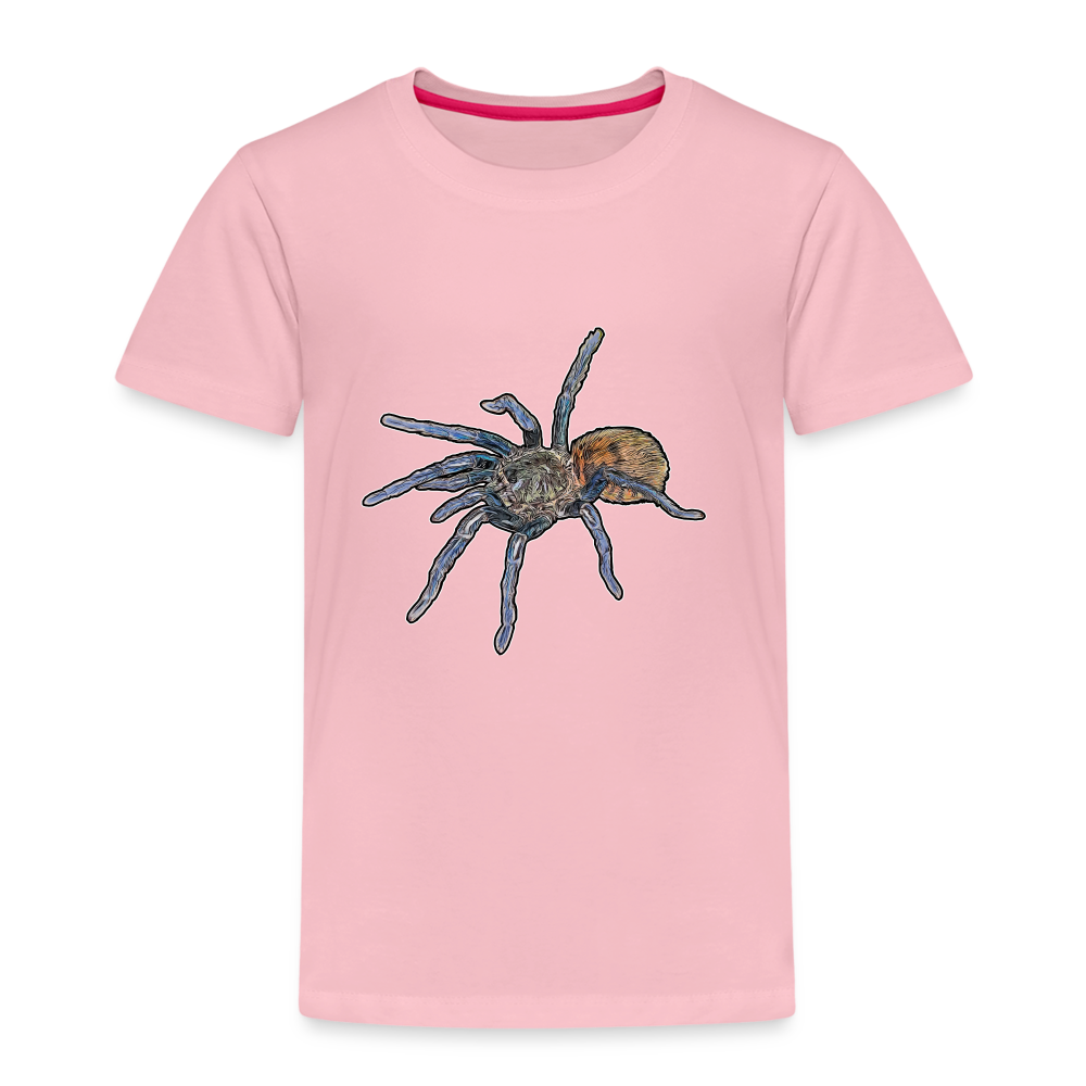 Kinder Basic T-Shirt Chromatopelma cyaneopubescens - Hellrosa