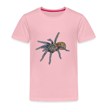 Kinder Basic T-Shirt Chromatopelma cyaneopubescens - Hellrosa