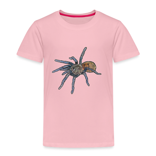 Kinder Basic T-Shirt Chromatopelma cyaneopubescens - Hellrosa