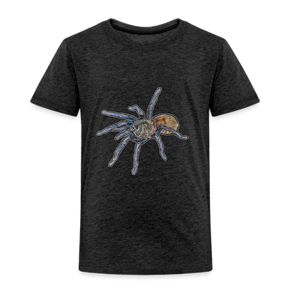 Kinder Basic T-Shirt Chromatopelma cyaneopubescens - Anthrazit