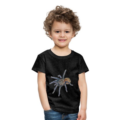 Kinder Basic T-Shirt Chromatopelma cyaneopubescens - Anthrazit