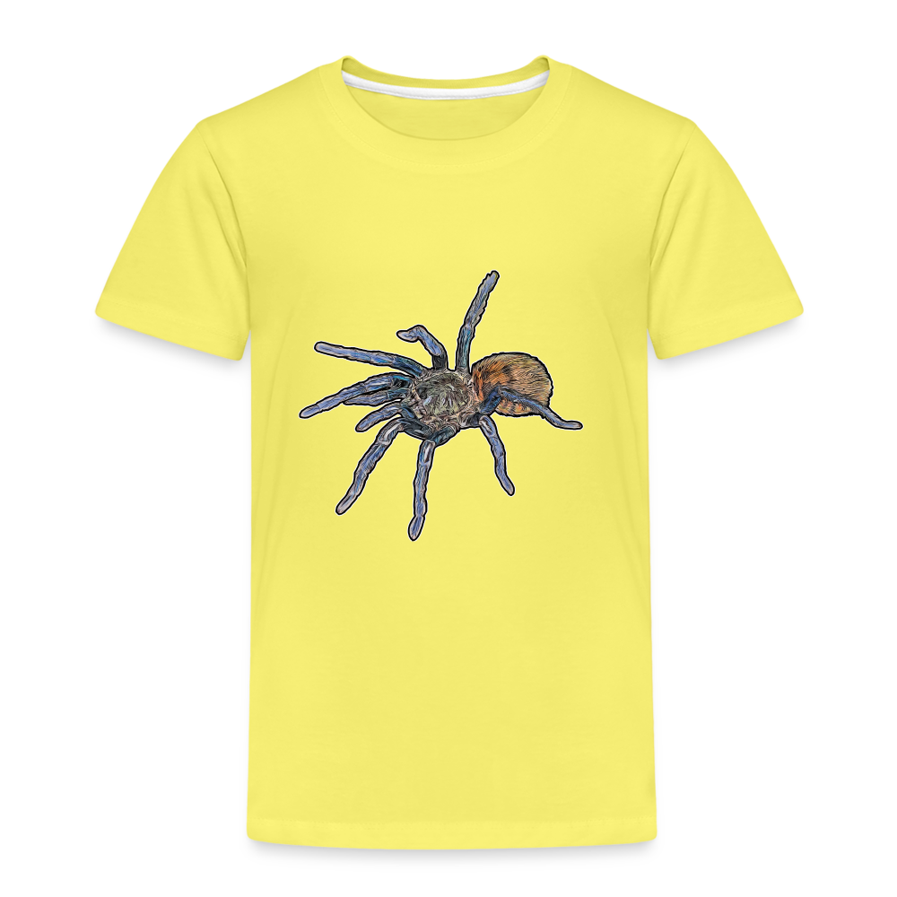 Kinder Basic T-Shirt Chromatopelma cyaneopubescens - Gelb
