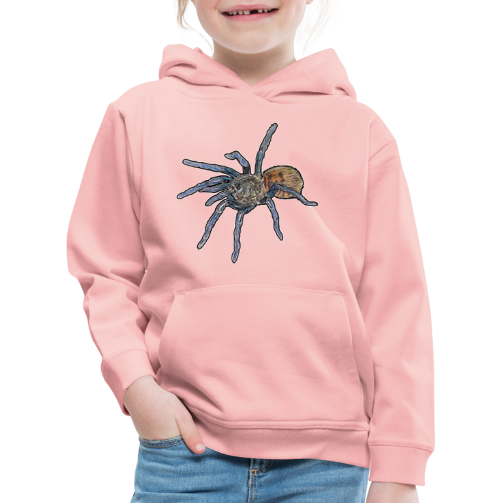 Kinder Hoodie Chromatopelma cyaneopubescens - Kristallrosa