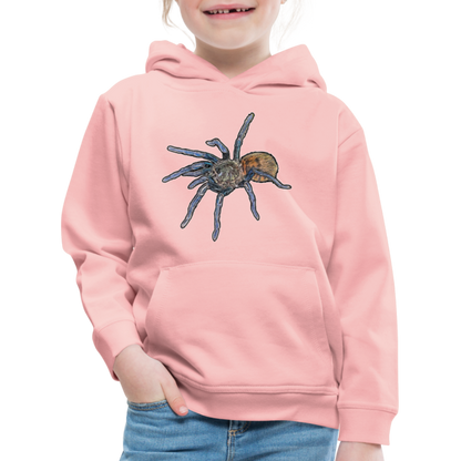 Kinder Hoodie Chromatopelma cyaneopubescens - Kristallrosa
