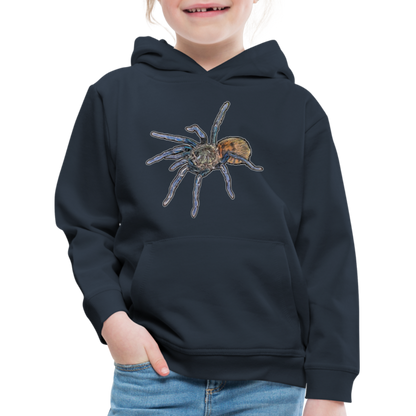 Kinder Hoodie Chromatopelma cyaneopubescens - Navy