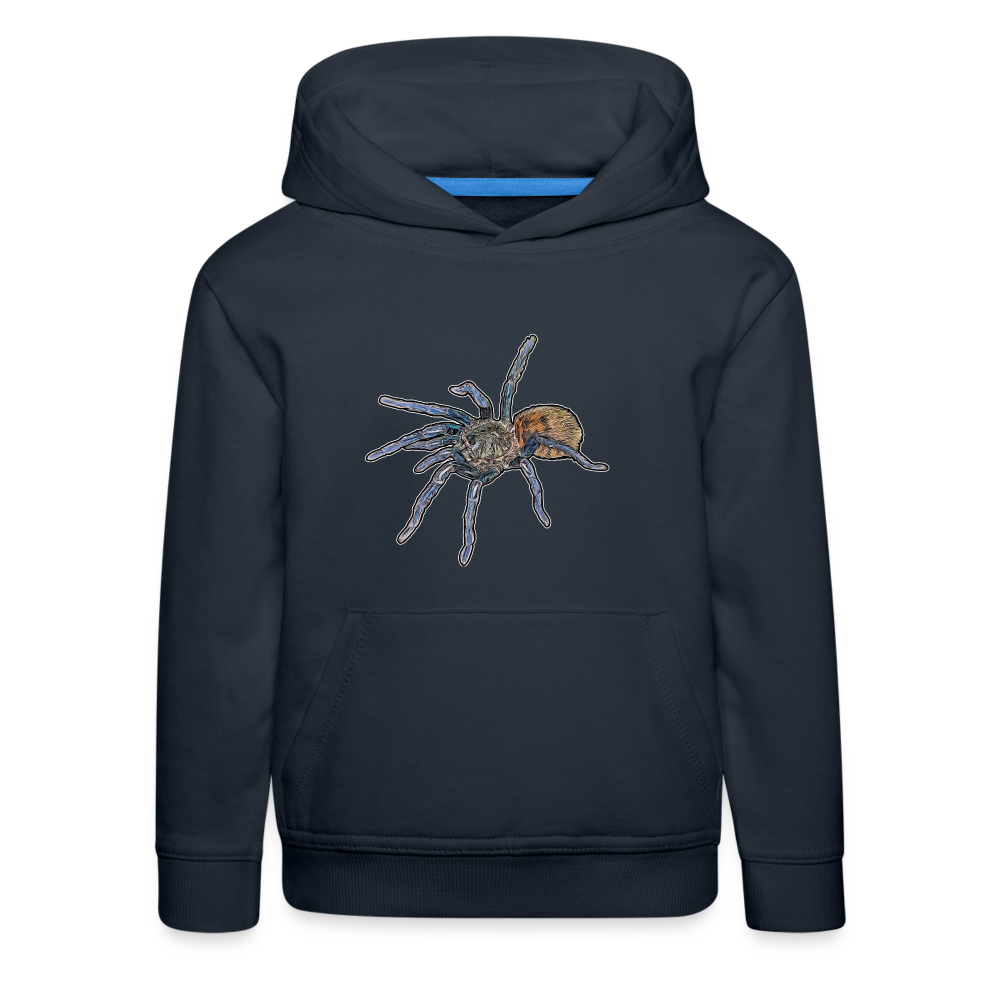 Kinder Hoodie Chromatopelma cyaneopubescens - Navy