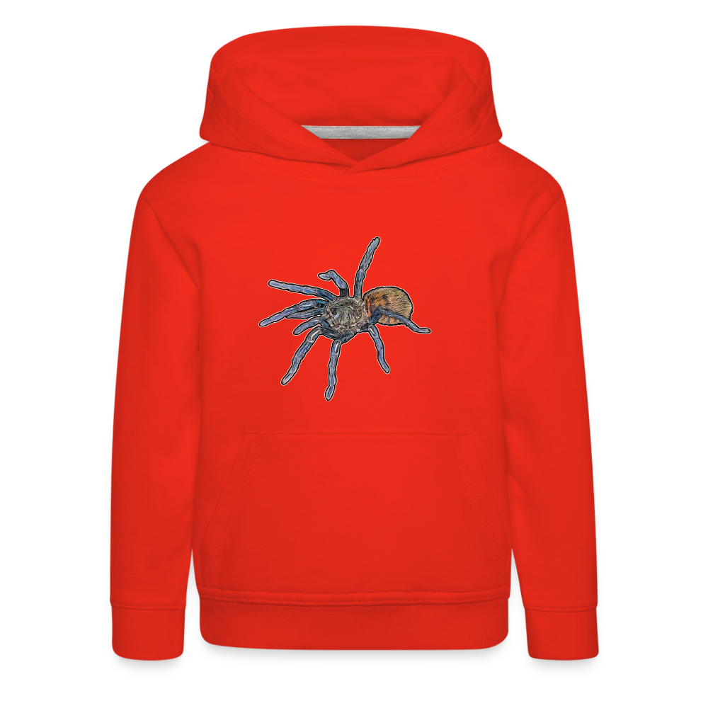 Kinder Hoodie Chromatopelma cyaneopubescens - Rot