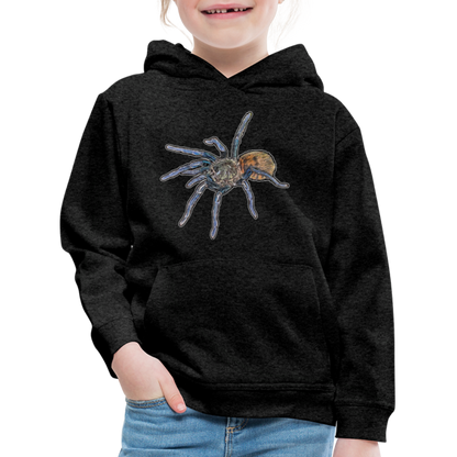 Kinder Hoodie Chromatopelma cyaneopubescens - Anthrazit