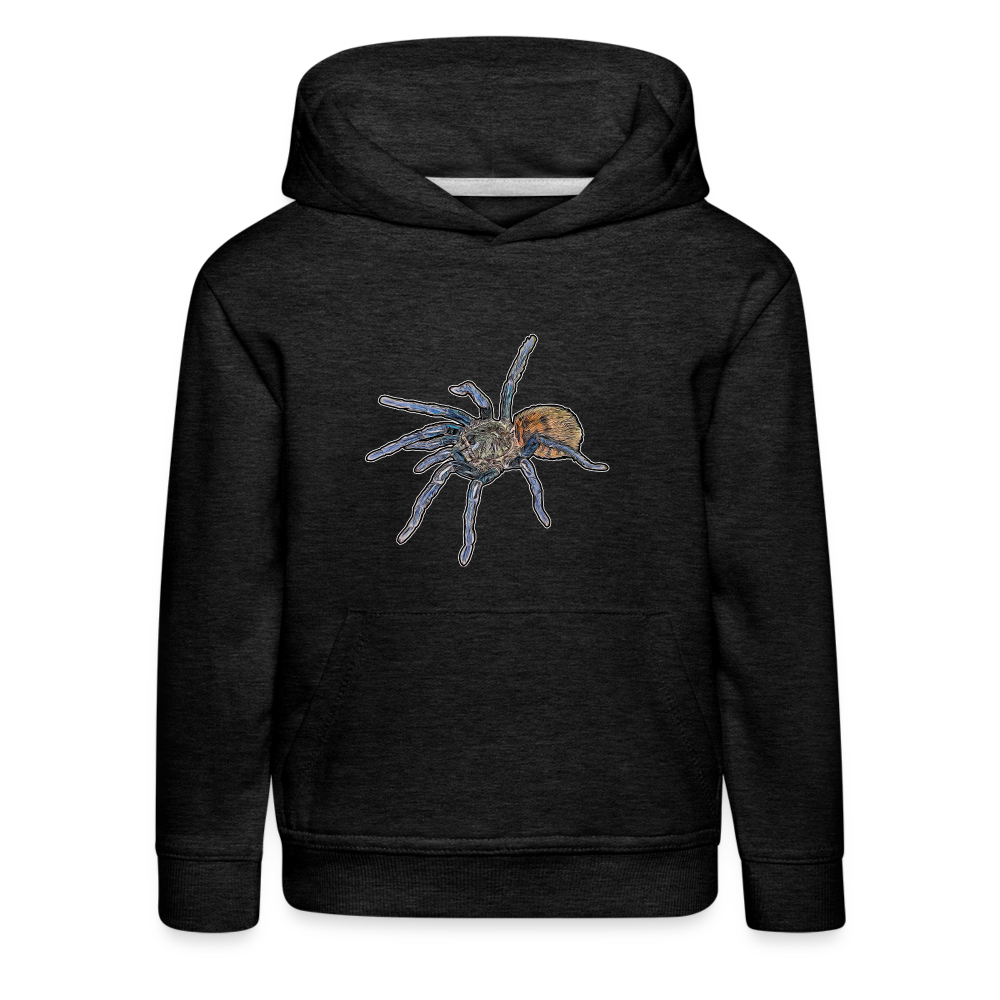 Kinder Hoodie Chromatopelma cyaneopubescens - Anthrazit