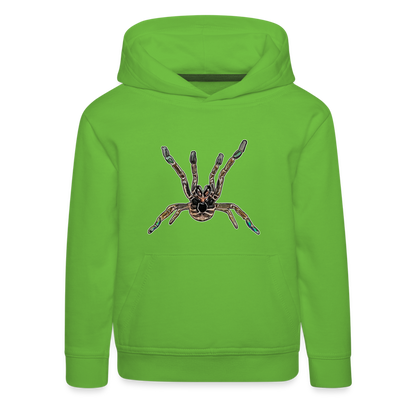 Kinder Hoodie Pterinochilus murinus tcf - Hellgrün