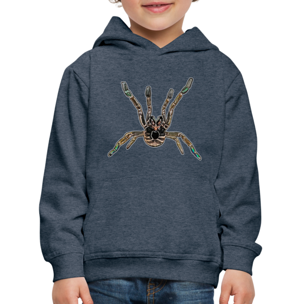 Kinder Hoodie Pterinochilus murinus tcf - Jeansblau