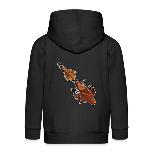 Kinder/ Teenager Zip-Hoodie Phyllocrania paradoxa female - Schwarz