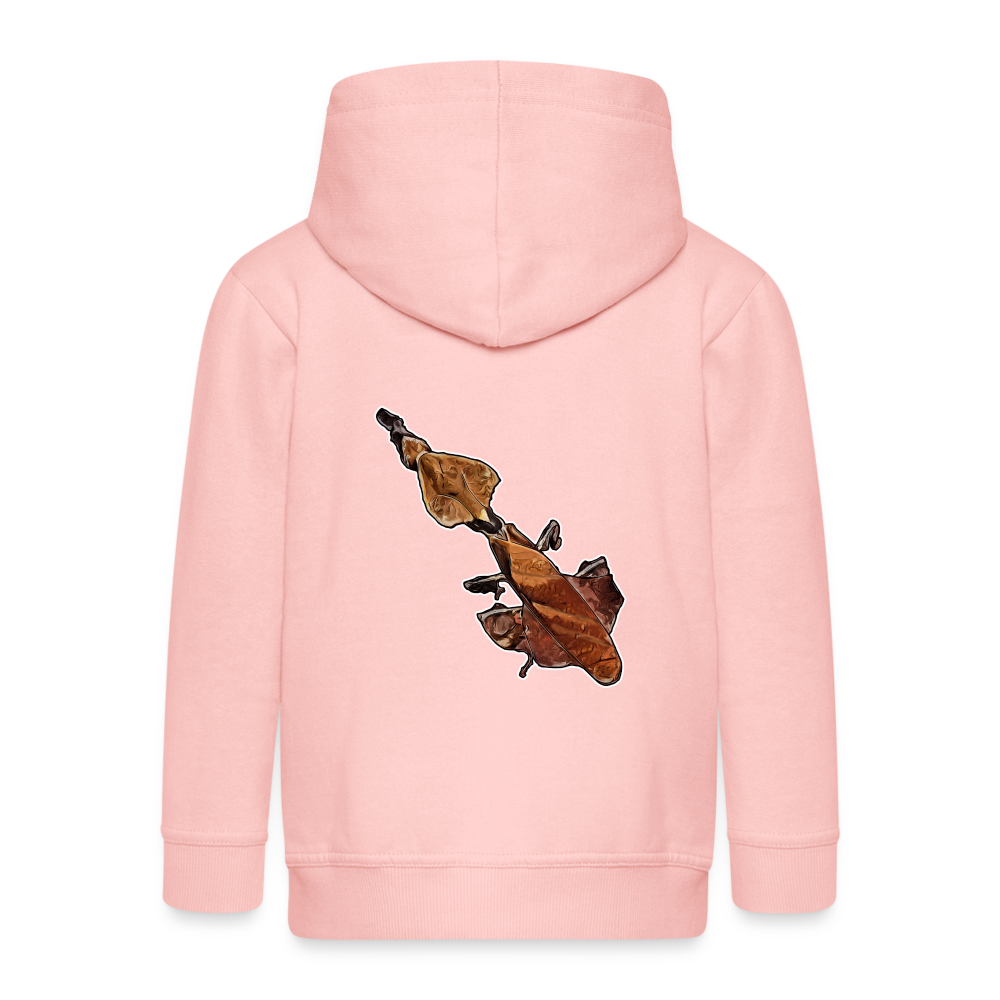 Kinder/ Teenager Zip-Hoodie Phyllocrania paradoxa female - Kristallrosa