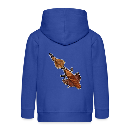 Kinder/ Teenager Zip-Hoodie Phyllocrania paradoxa female - Royalblau