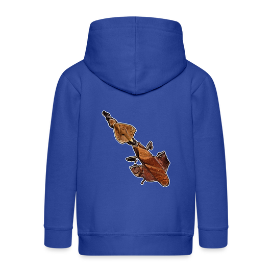 Kinder/ Teenager Zip-Hoodie Phyllocrania paradoxa female - Royalblau