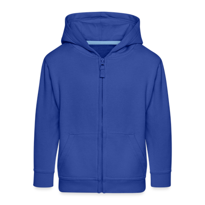 Kinder/ Teenager Zip-Hoodie Phyllium philippinicum female - Royalblau