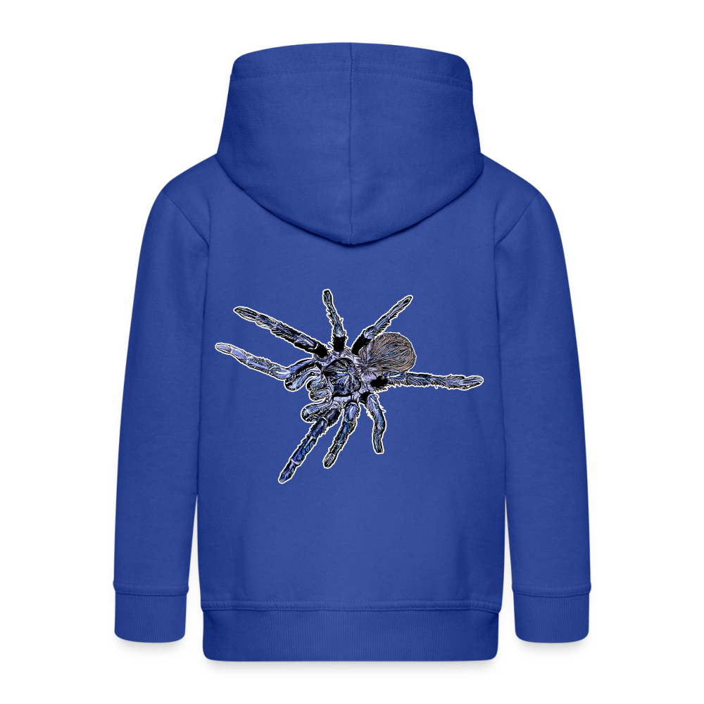 Kinder/ Teenager Zip-Hoodie Pterinopelma sazimai - Royalblau