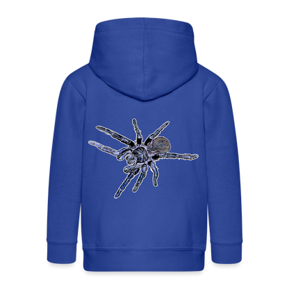 Kinder/ Teenager Zip-Hoodie Pterinopelma sazimai - Royalblau