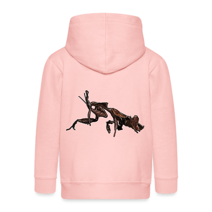 Kinder/ Teenager Zip-Hoodie Phyllocrania paradoxa female 2 - Kristallrosa