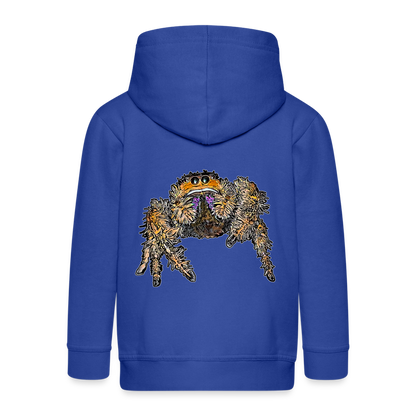 Kinder/ Teenager Zip-Hoodie Phidippus regius Everglades female - Royalblau