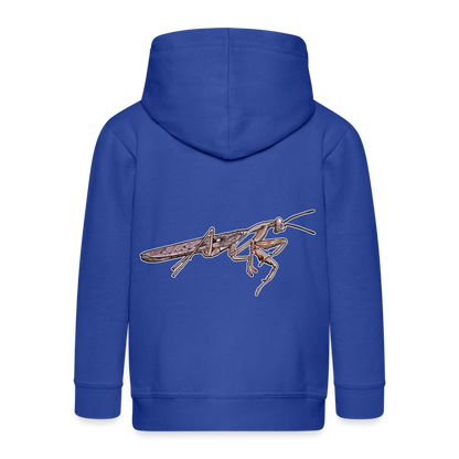 Kinder/ Teenager Zip-Hoodie Rhombodera kirbyi male - Royalblau