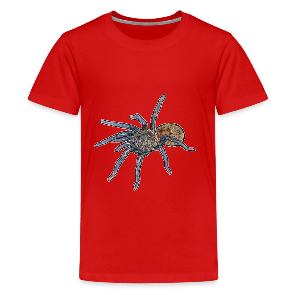 Teenager Basic T-Shirt Chromatopelma cyaneopubescens - Rot
