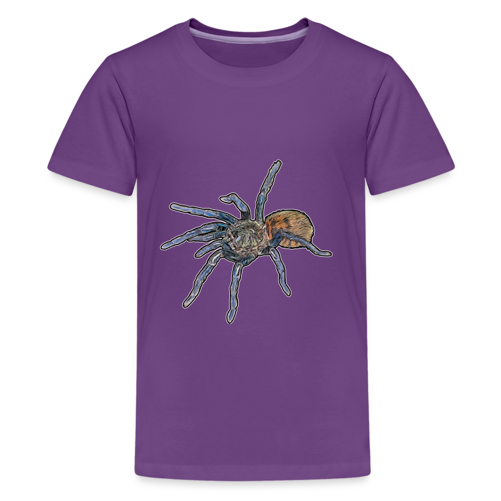 Teenager Basic T-Shirt Chromatopelma cyaneopubescens - Lila