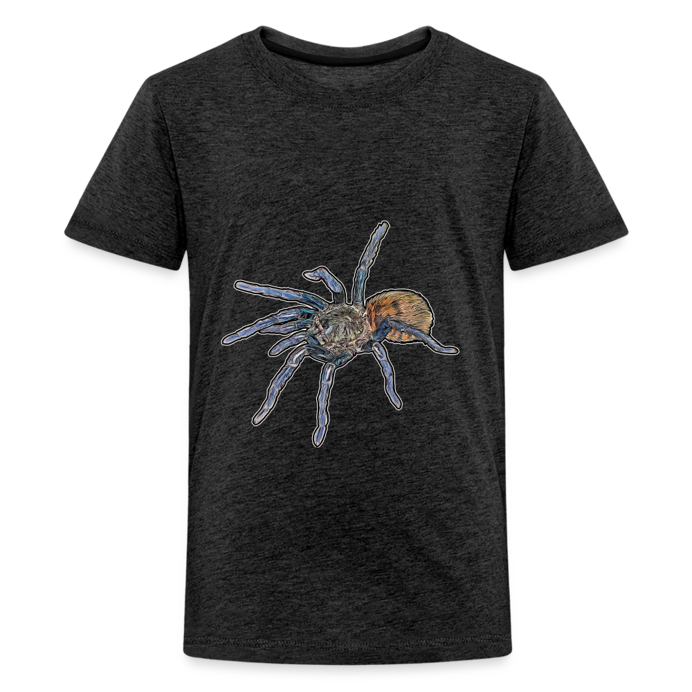 Teenager Basic T-Shirt Chromatopelma cyaneopubescens - Anthrazit