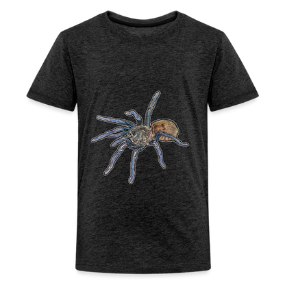 Teenager Basic T-Shirt Chromatopelma cyaneopubescens - Anthrazit