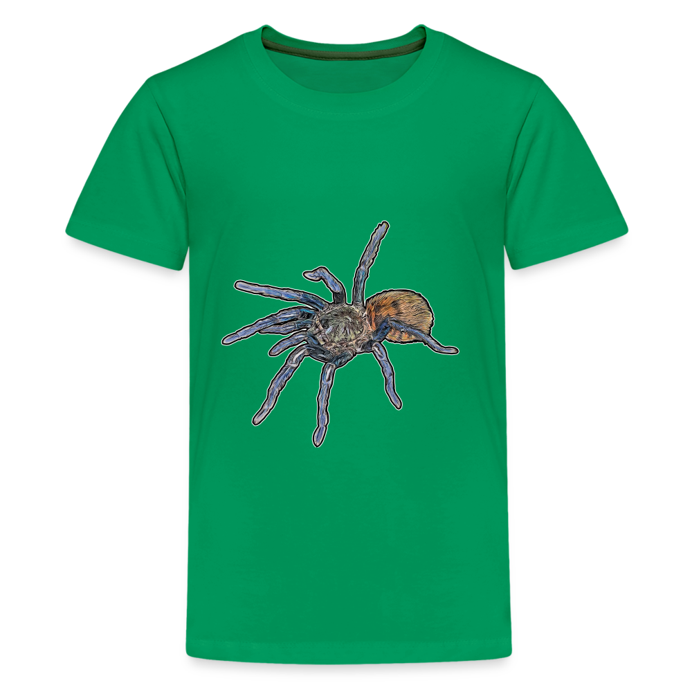 Teenager Basic T-Shirt Chromatopelma cyaneopubescens - Kelly Green