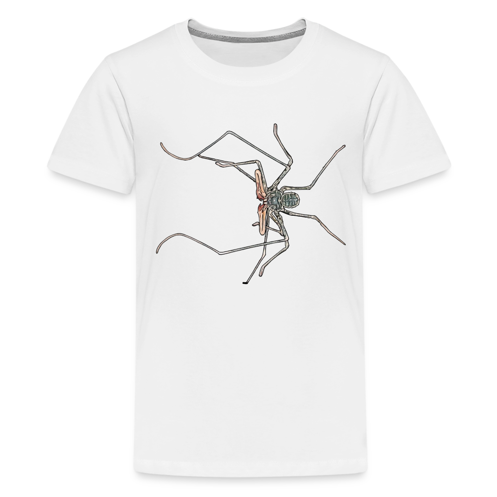 Teenager Basic T-Shirt Euphrynichus bacillifer - weiß