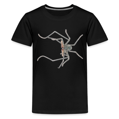 Teenager Basic T-Shirt Euphrynichus bacillifer - Schwarz