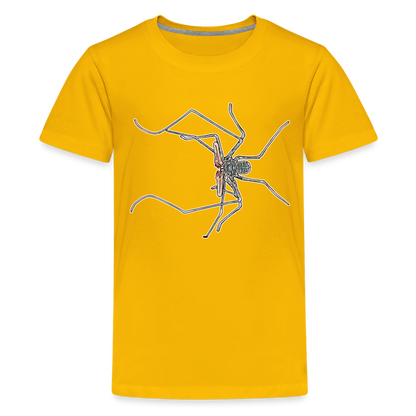 Teenager Basic T-Shirt Euphrynichus bacillifer - Sonnengelb