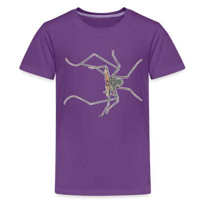Teenager Basic T-Shirt Euphrynichus bacillifer - Lila