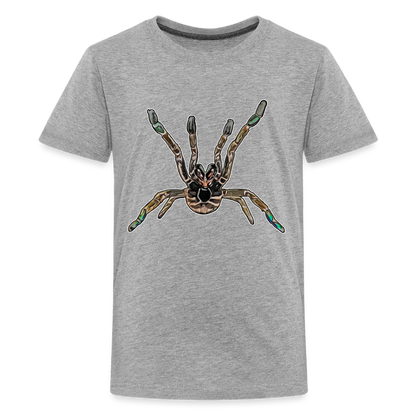 Teenager Basic T-Shirt Pterinochilus murinus tcf - Grau meliert