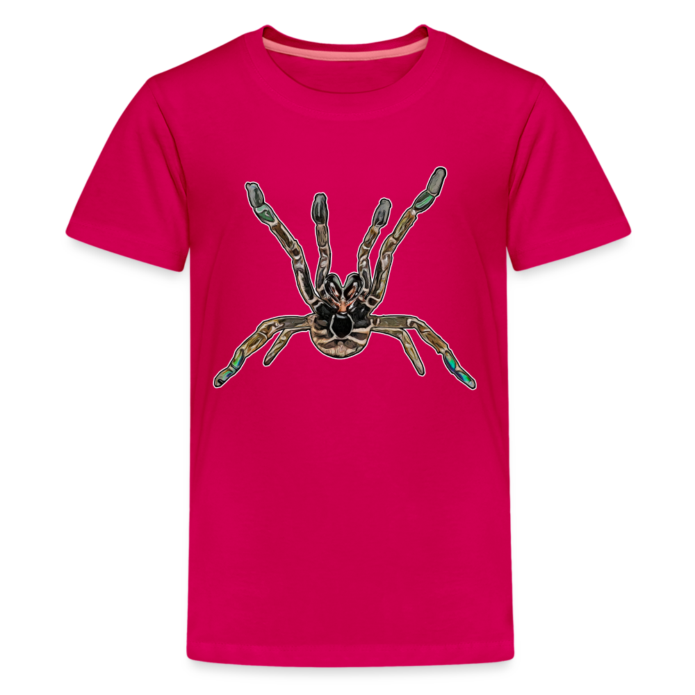 Teenager Basic T-Shirt Pterinochilus murinus tcf - dunkles Pink