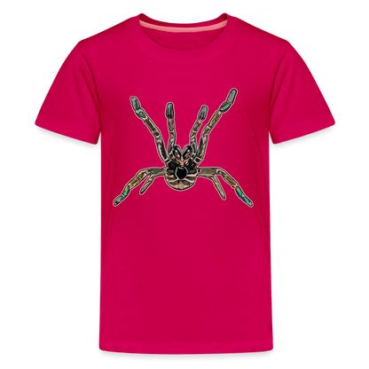 Teenager Basic T-Shirt Pterinochilus murinus tcf - dunkles Pink
