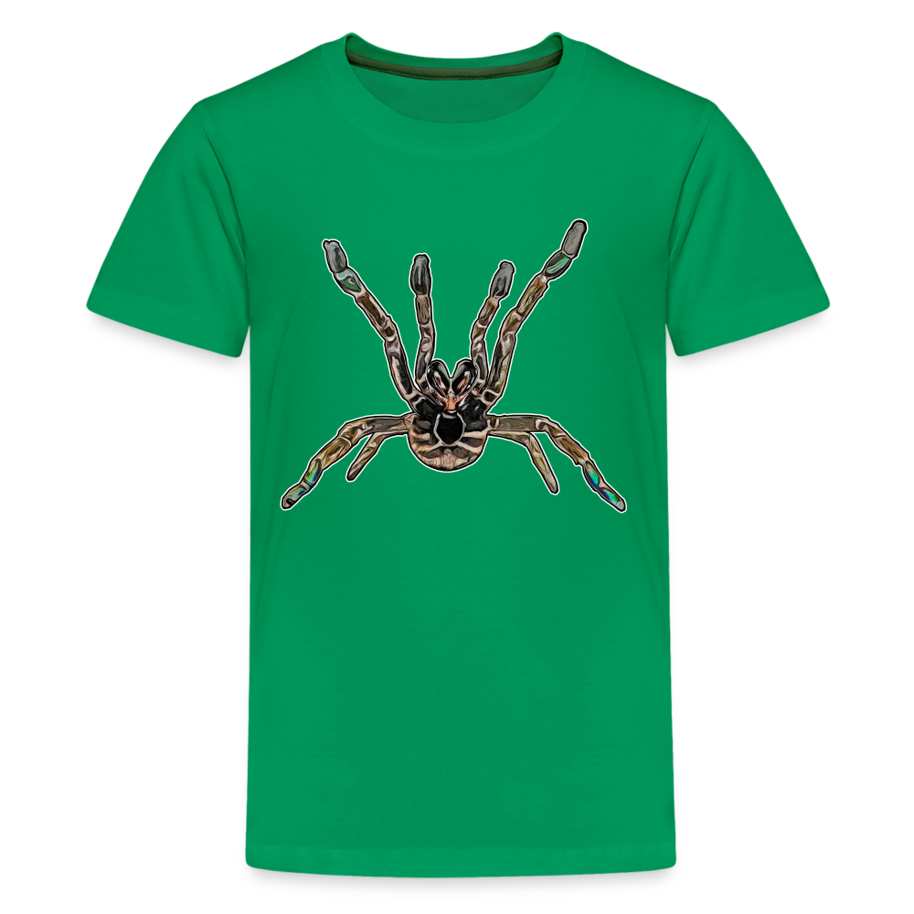 Teenager Basic T-Shirt Pterinochilus murinus tcf - Kelly Green