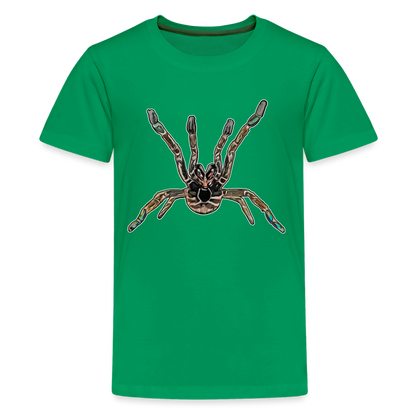 Teenager Basic T-Shirt Pterinochilus murinus tcf - Kelly Green