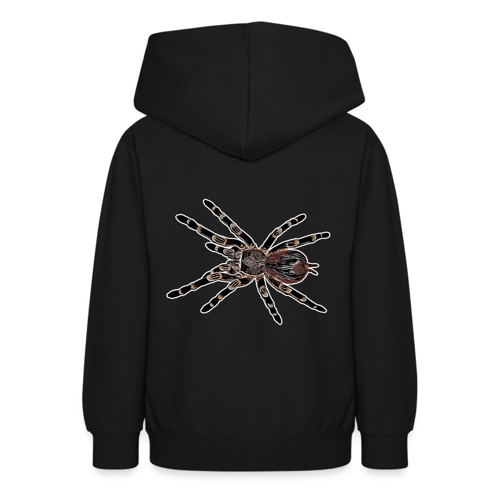 Teenager Hoodie Acanthoscurria geniculata - Schwarz